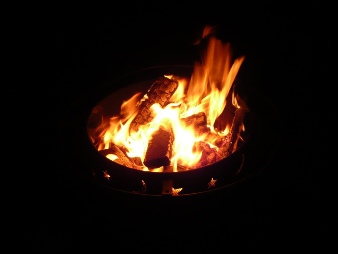The firepit...